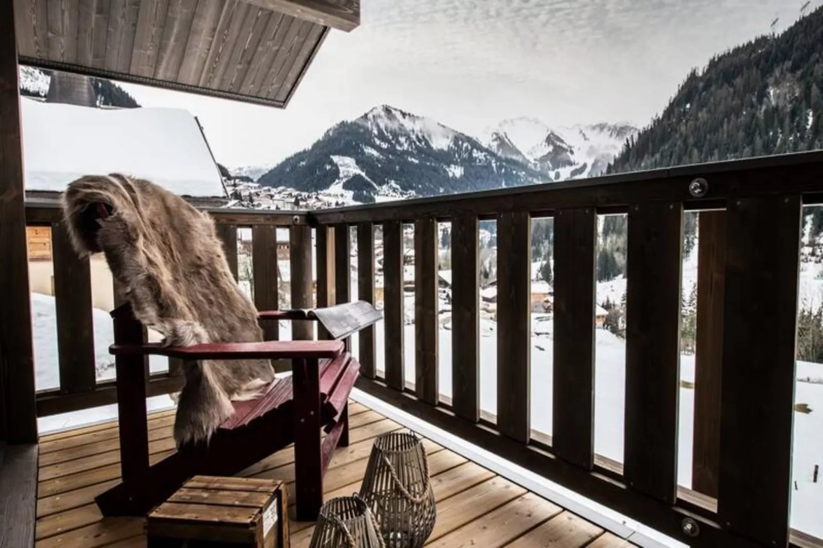 Chalet L'alpaga D-Außenbereich Winter