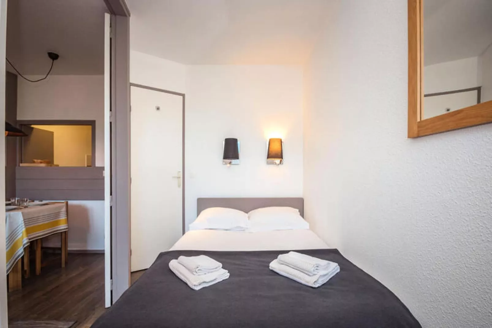 Résidence Chamois Blanc-Schlafzimmer