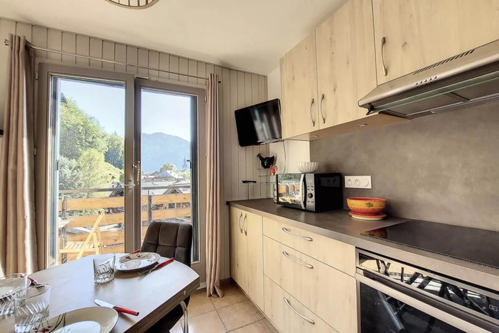 Appartements à Montriond-Kitchen