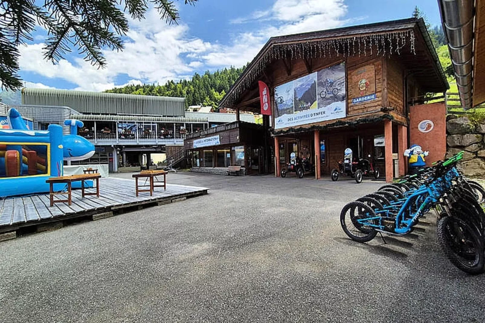 Appartements à Saint Jean d'Aulps-Gebiete Sommer 1 km