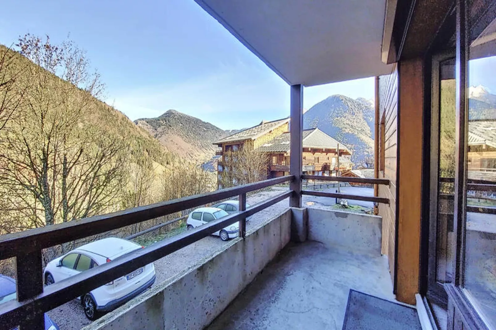 Appartements à Saint Jean d'Aulps-Terrasse/Balkon