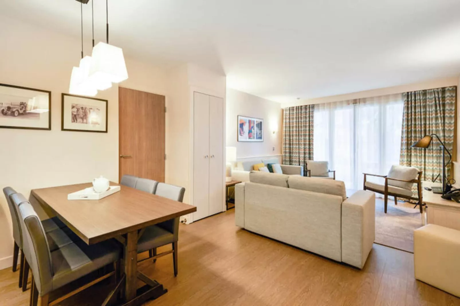 Résidence Presqu'Ile de la Touques-Außenbereich Sommer