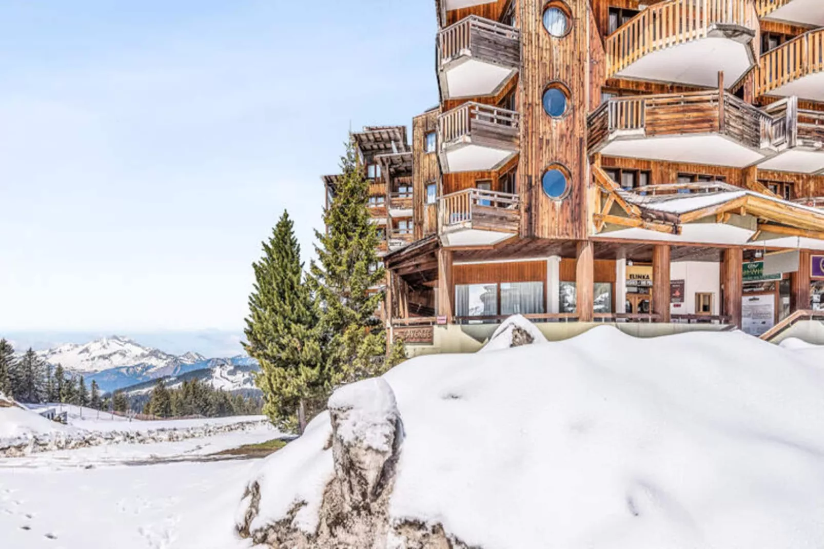 Résidence Quartier Falaise - maeva Home-Außenbereich Winter