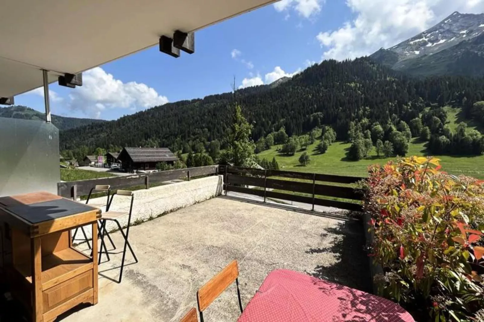 Résidence La Pointe Des Verres-Terrasse/Balkon