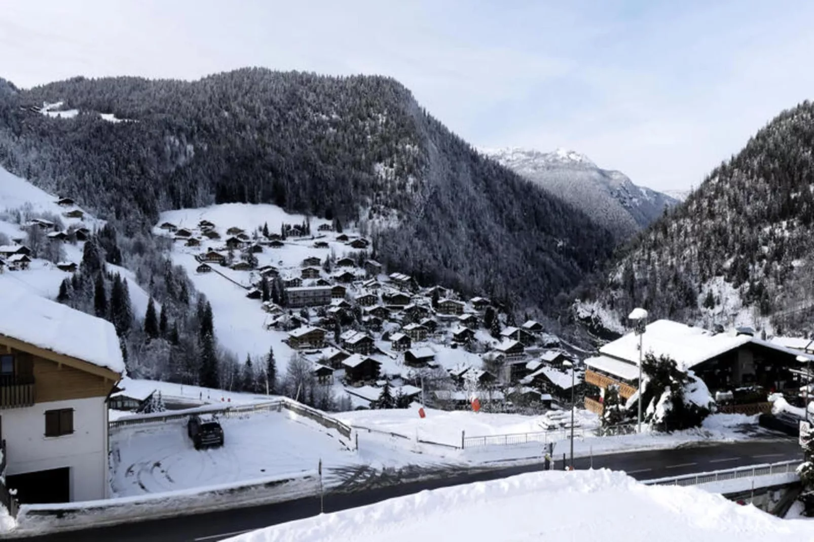 Appartements à La Clusaz-Außenbereich Sommer