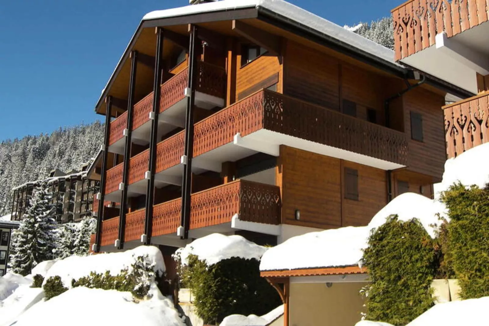 Résidence Domanial A-Außenbereich Winter