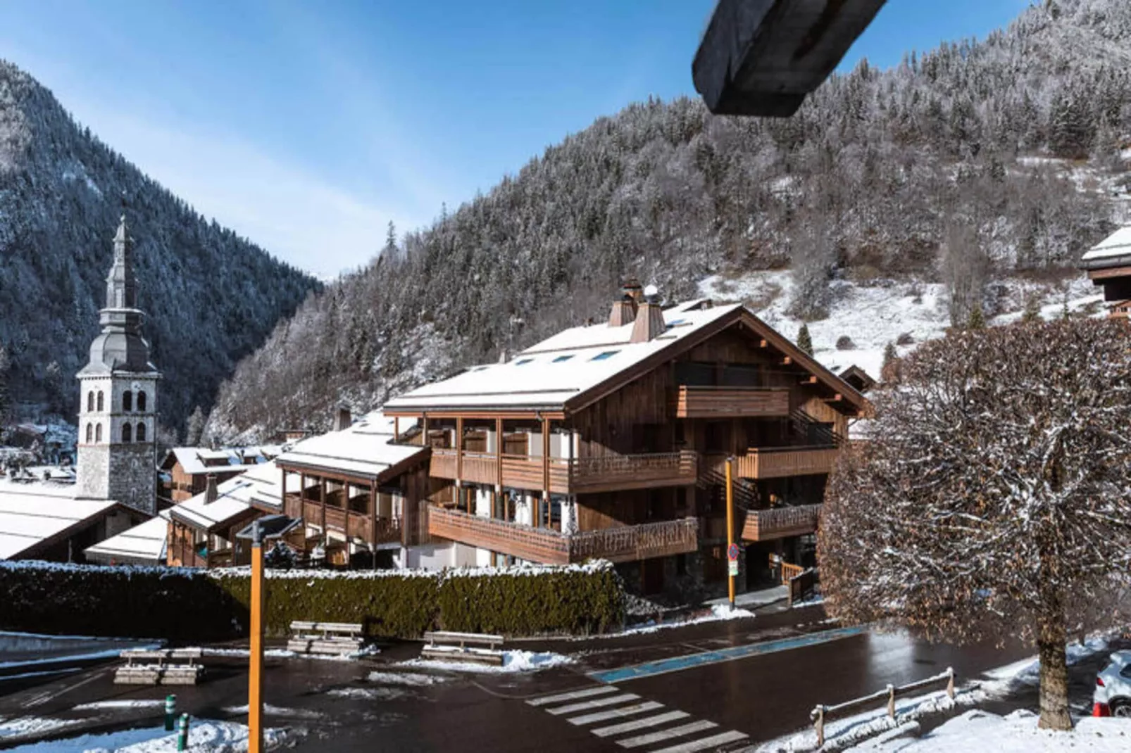 Residence Du Centre D-Außenbereich Winter