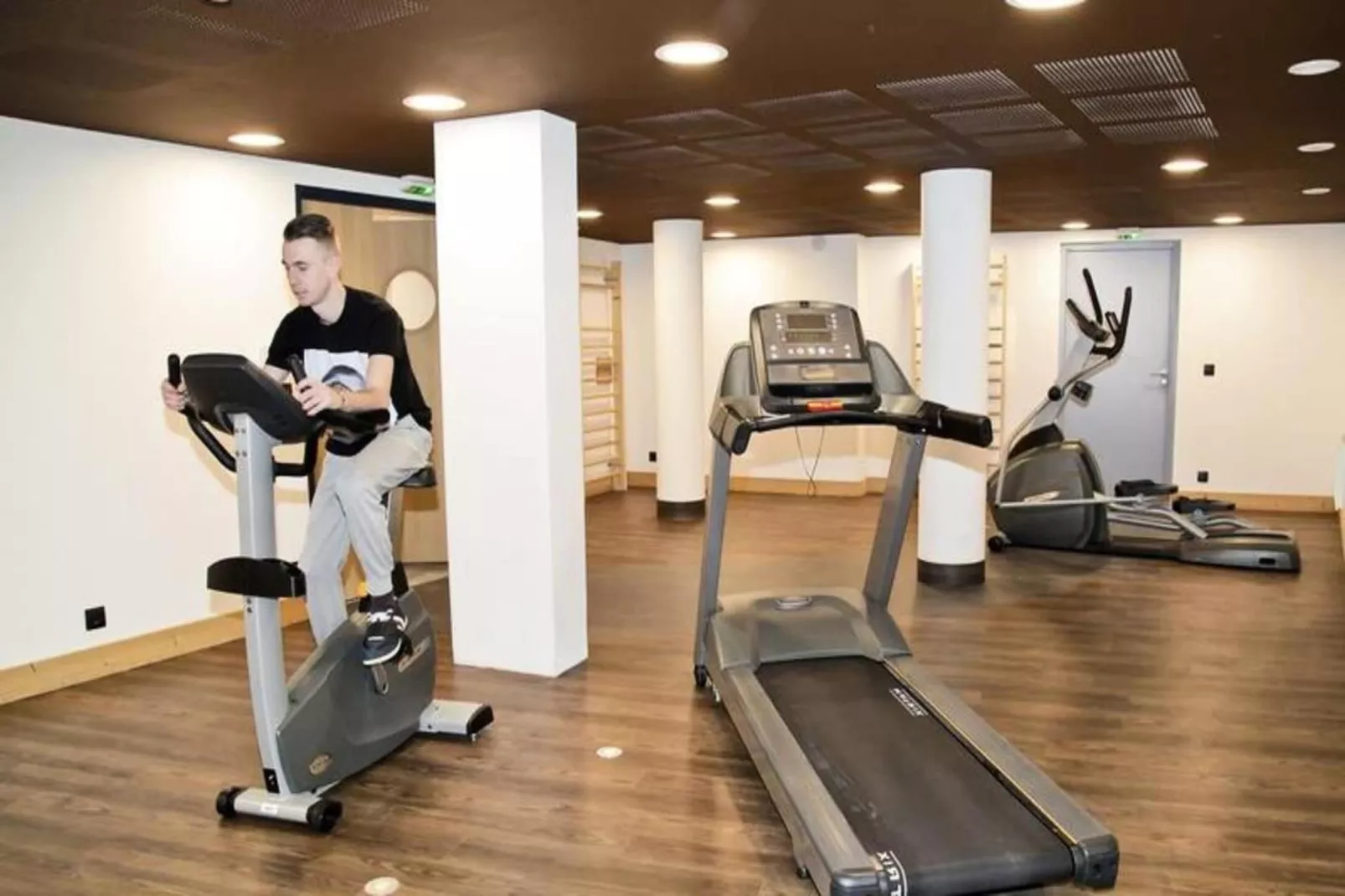 Résidence Prestige Odalys Les Fermes de Châtel-Gym