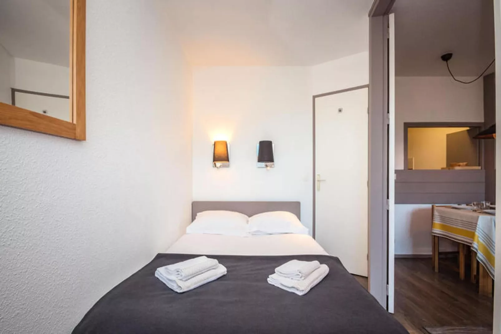 Résidence Chamois Blanc-Schlafzimmer