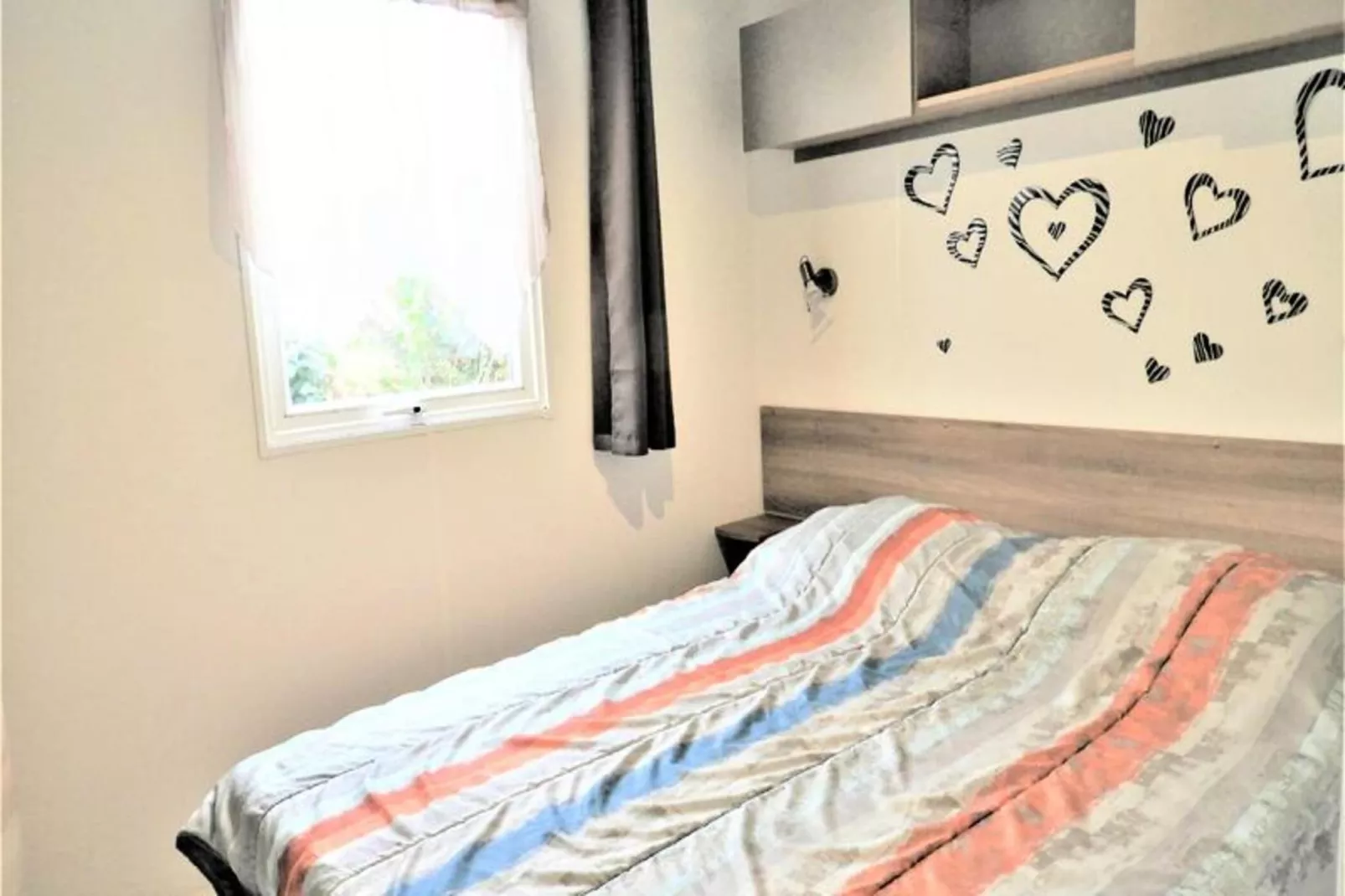 Mobil-home 6 pers. avec accès piscine et complexe aquatique-Extérieur été