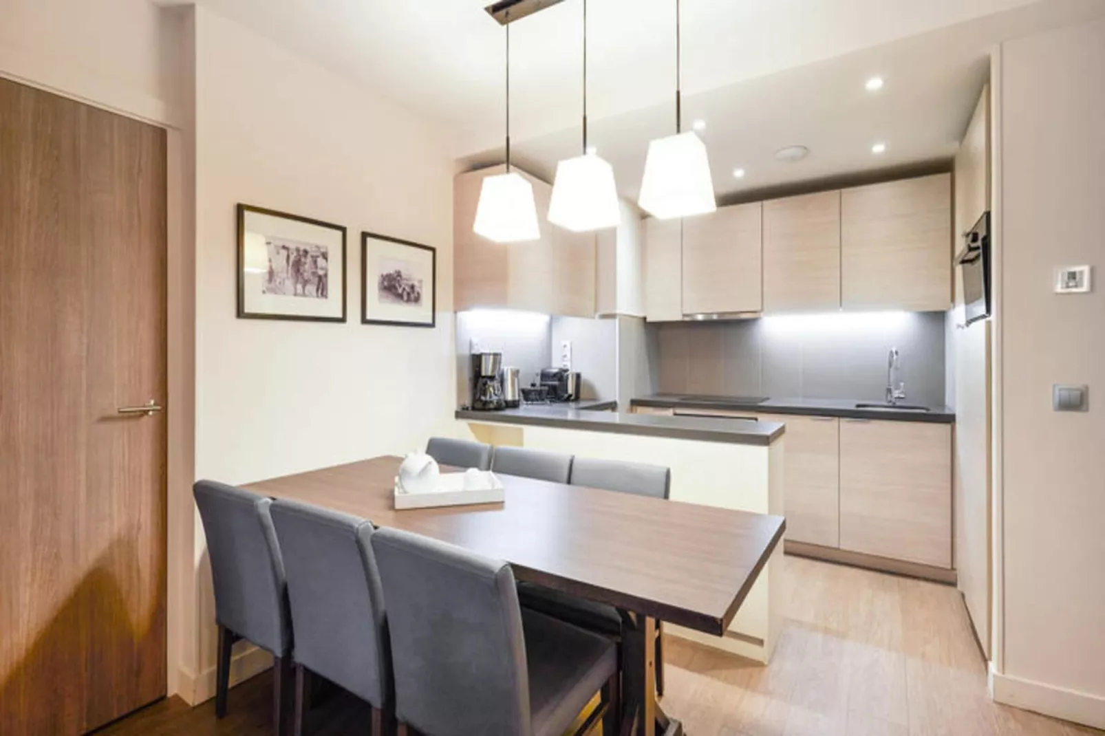 Résidence Presqu'Ile de la Touques-Außenbereich Sommer