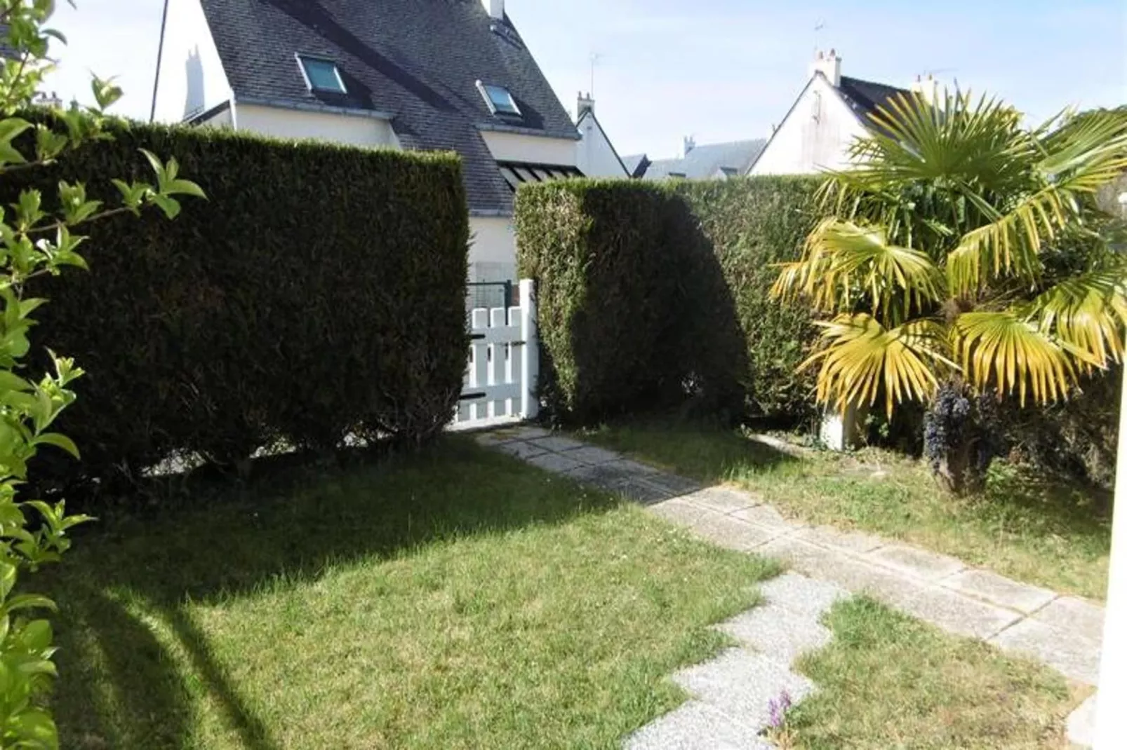 Résidence Les Korrigans-Garten Sommer