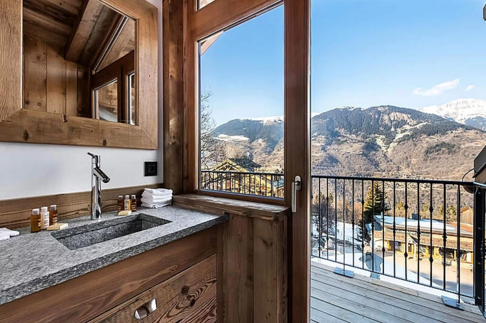 Résidence La Ferme Des Lanches-Terrasse / balcon