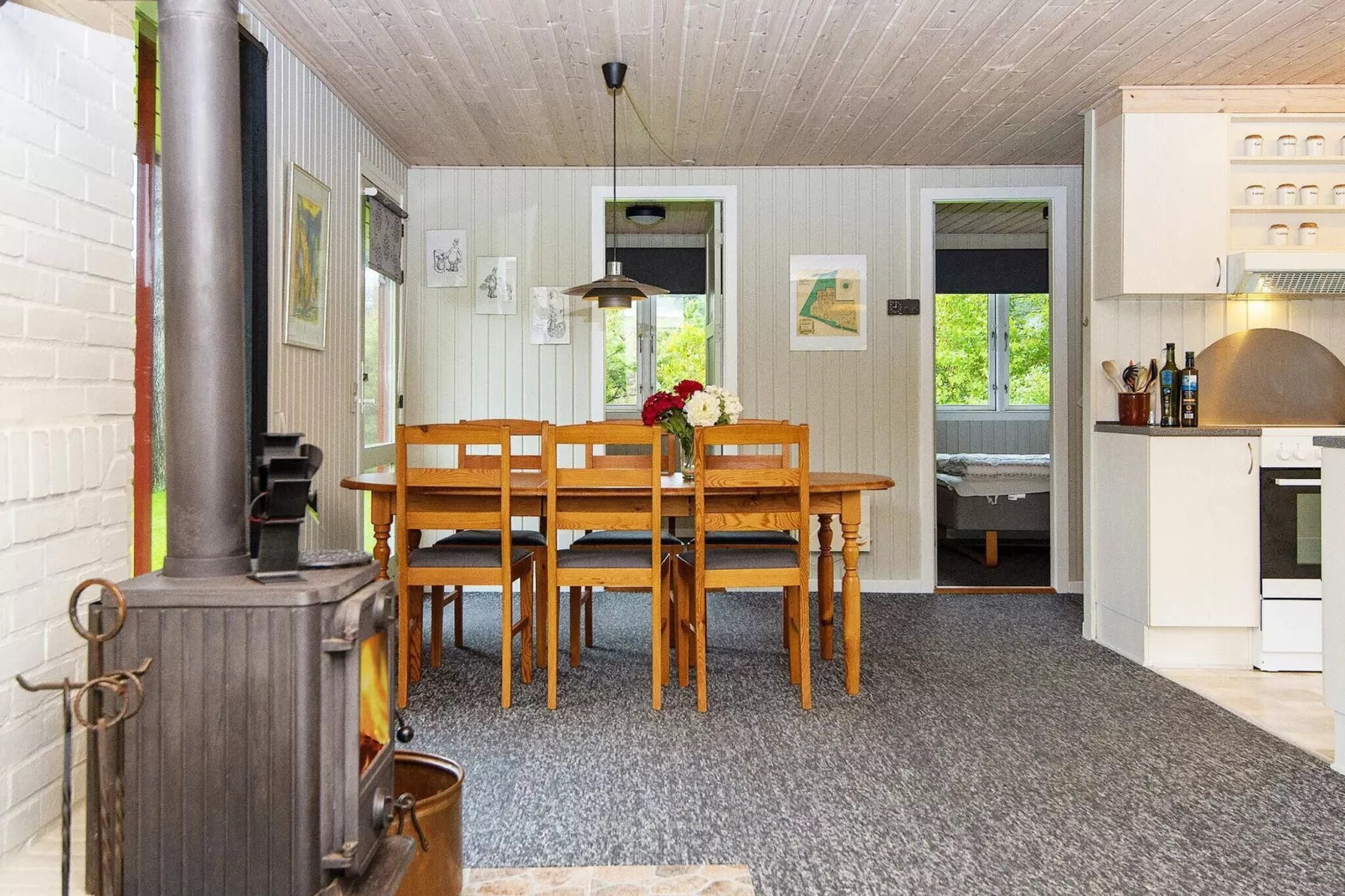 4 person holiday home in Fårvang-Indoor