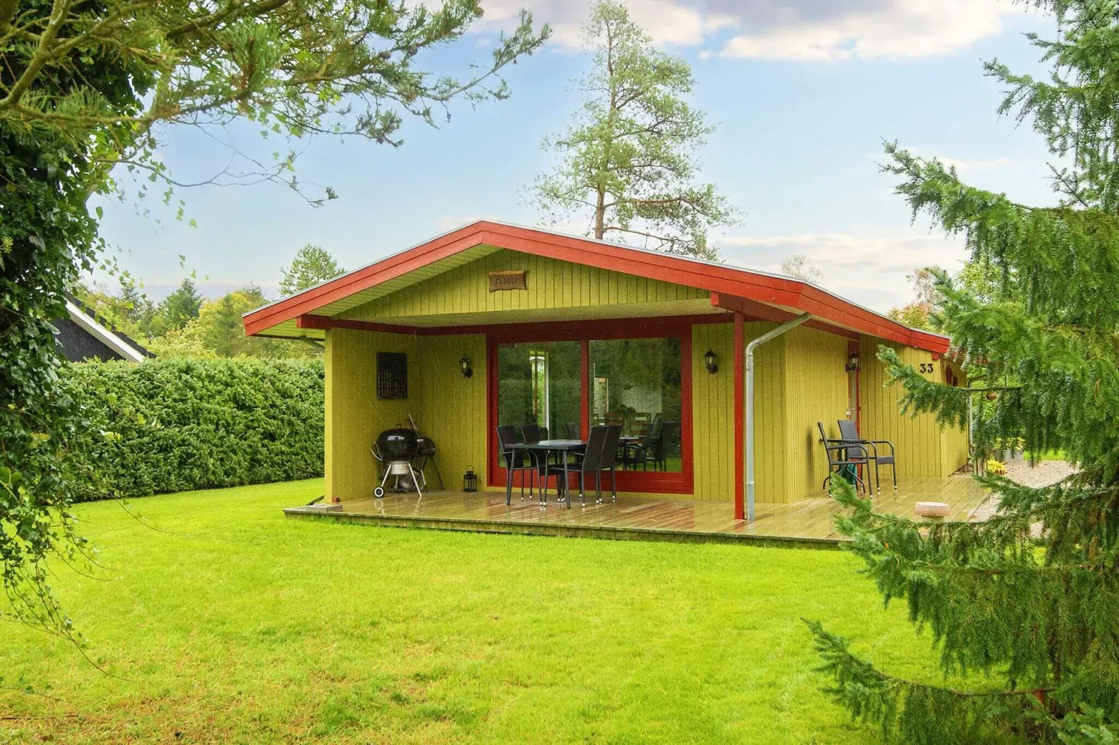 4 person holiday home in Fårvang-View