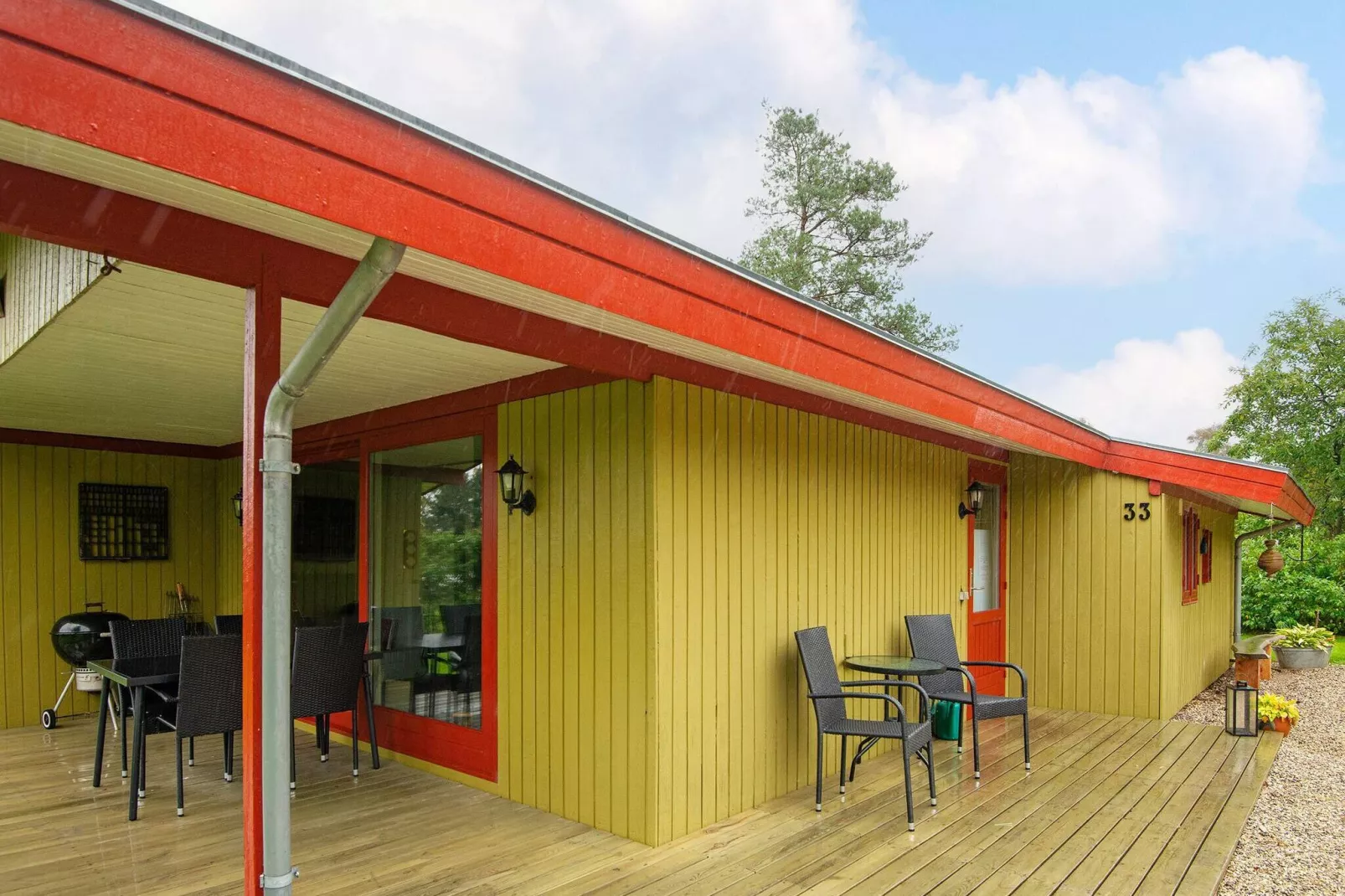 4 person holiday home in Fårvang-View