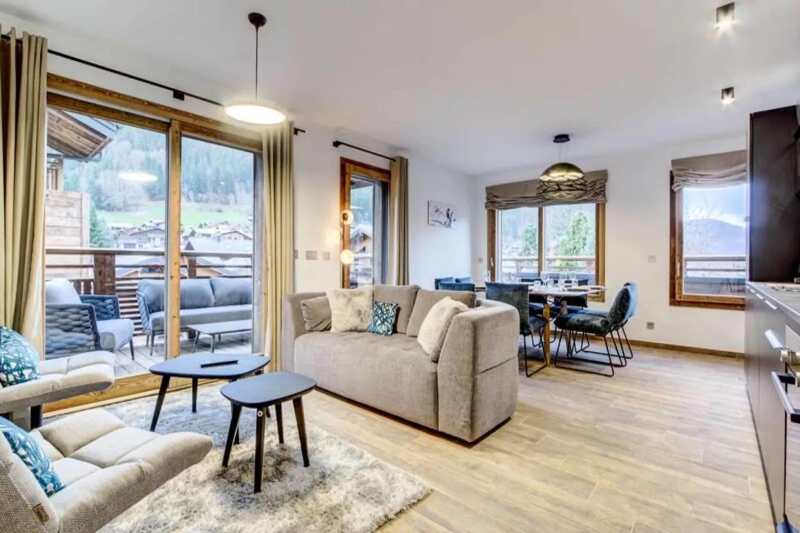 Résidence Echo Du Pleney - Außenbereich Winter