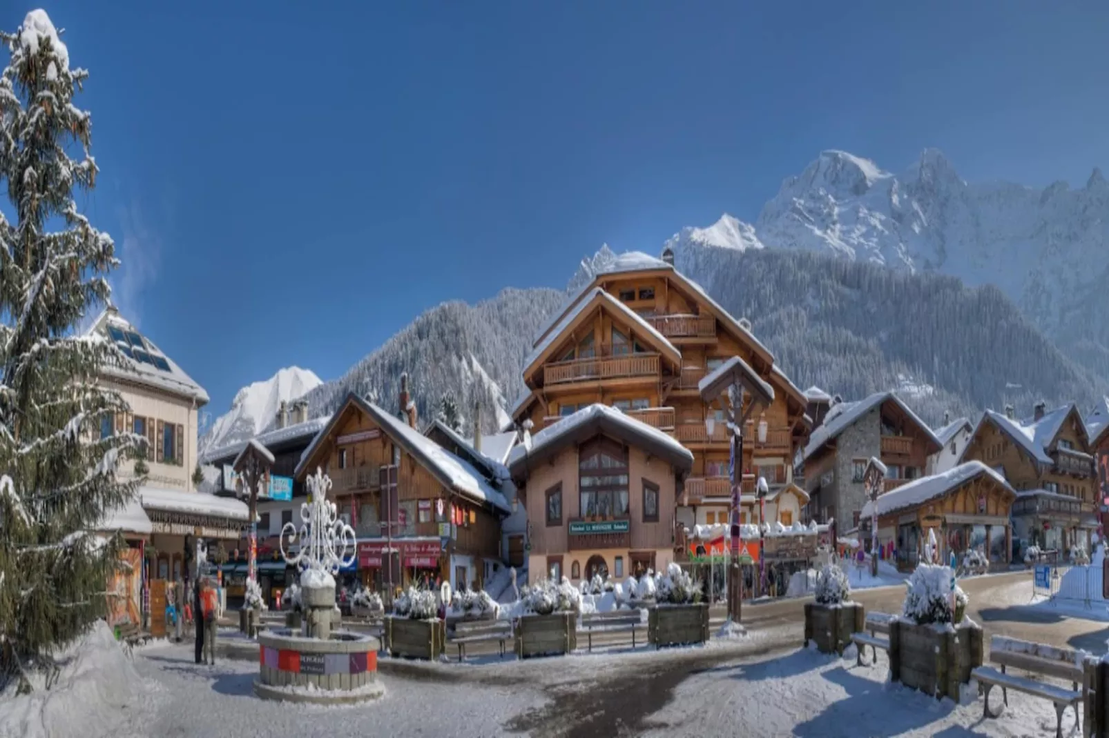 Résidence Bionnassay-Area within 5km in winter