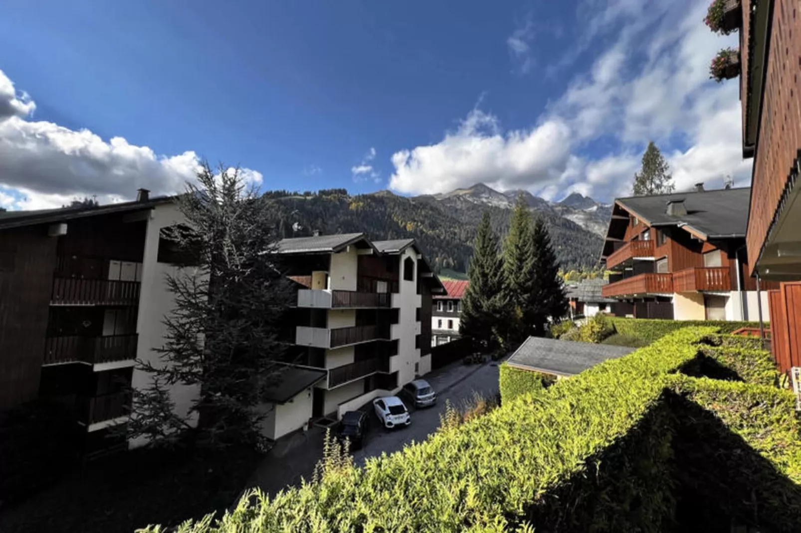 Appartements à La Clusaz-View in winter