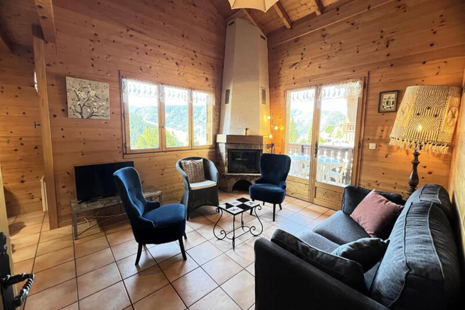 Chalets à La Clusaz-Außenbereich Sommer