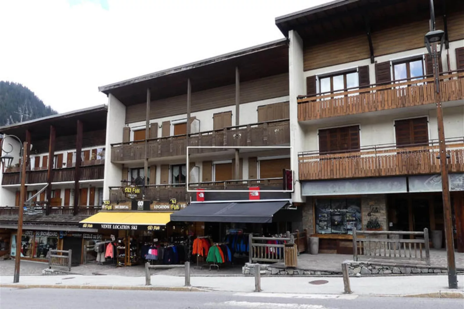 Appartements à La Clusaz-Exterior in winter