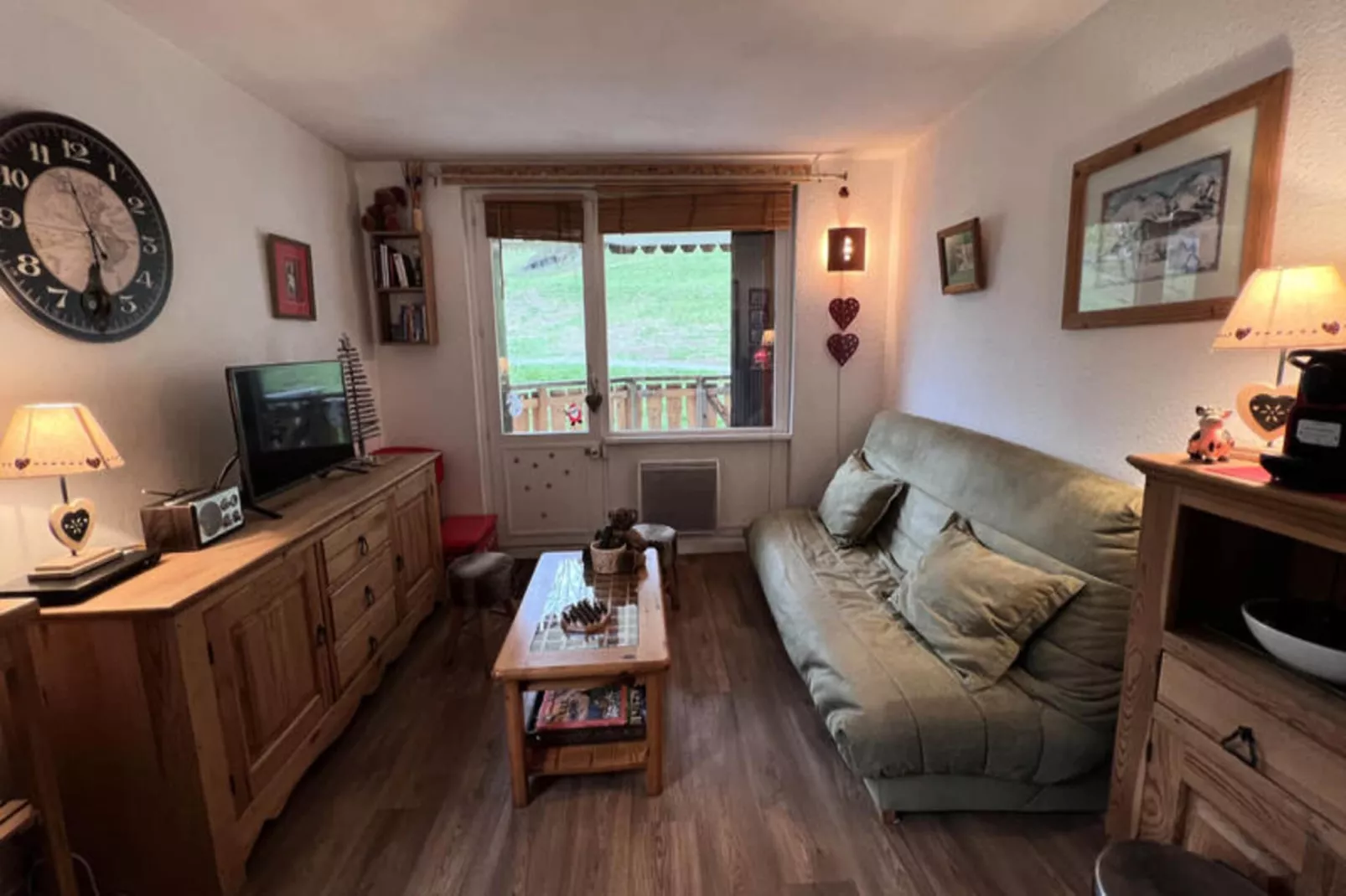 Appartements à La Clusaz-Exterior in summer