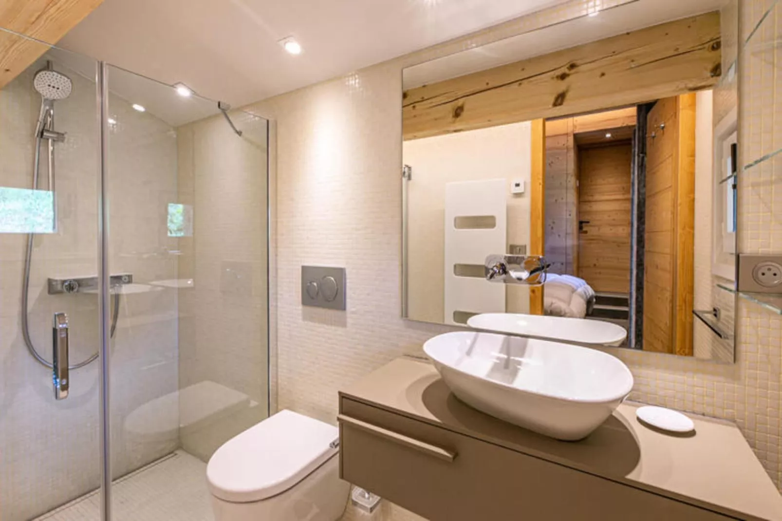 Chalet Mouflon-Bathroom