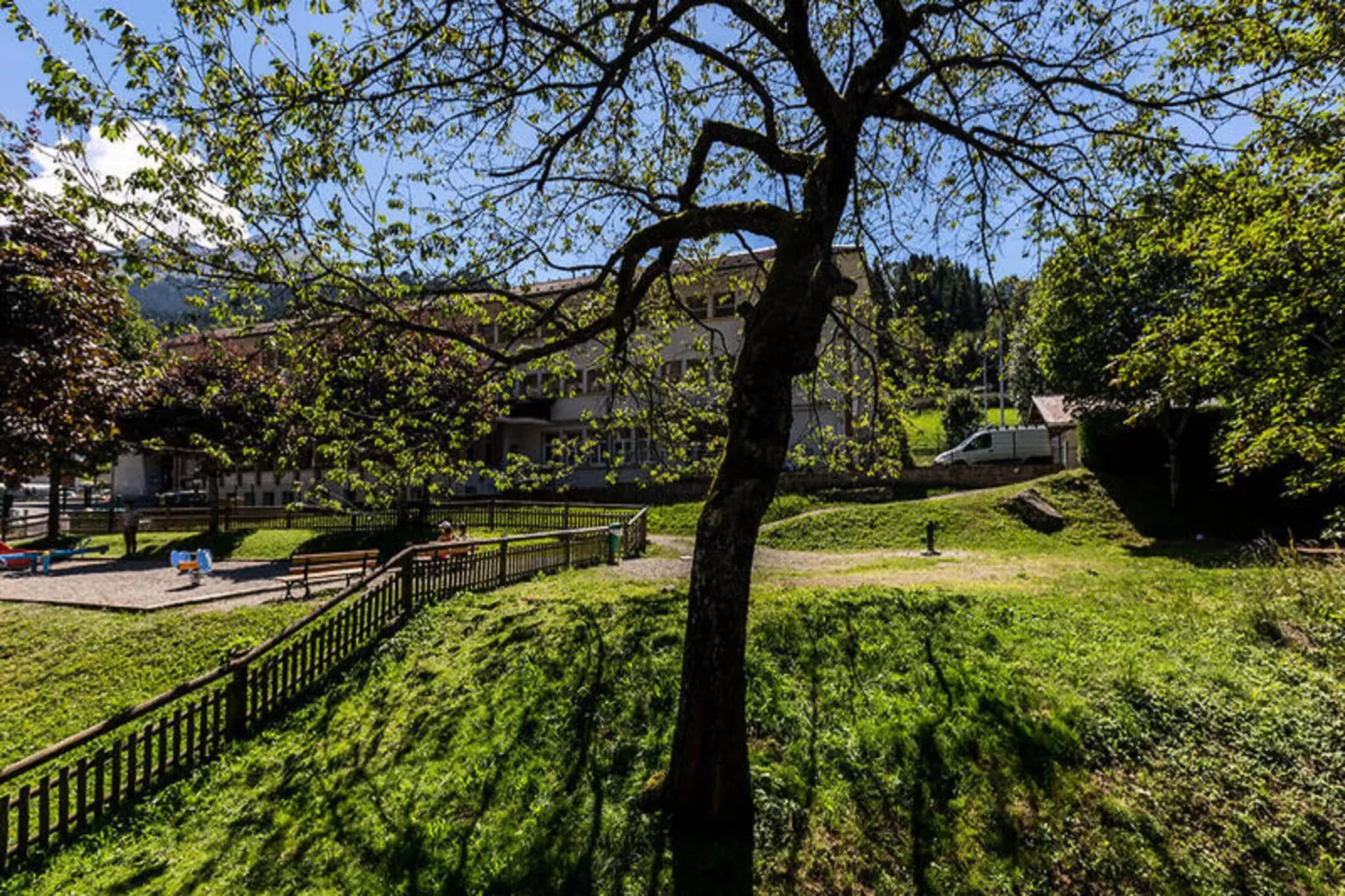 Résidence Paccaly-Garten Sommer