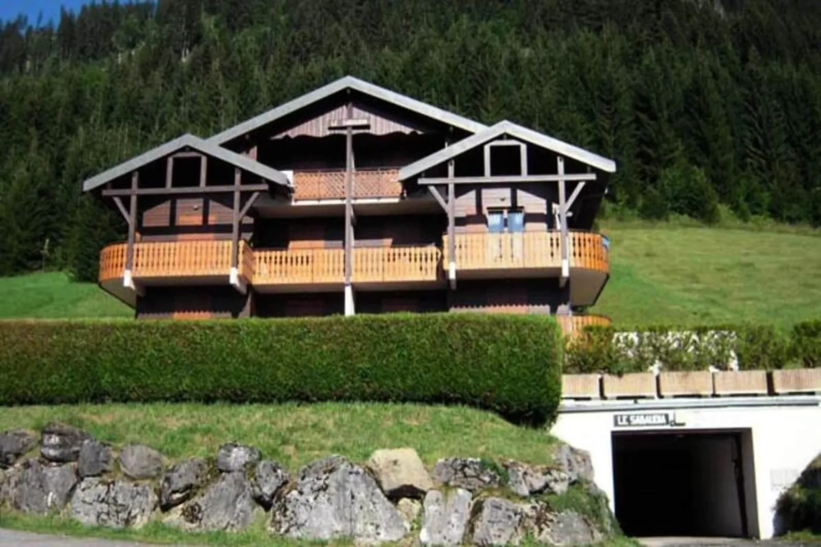 Résidence Sabaudia-Exterior in winter