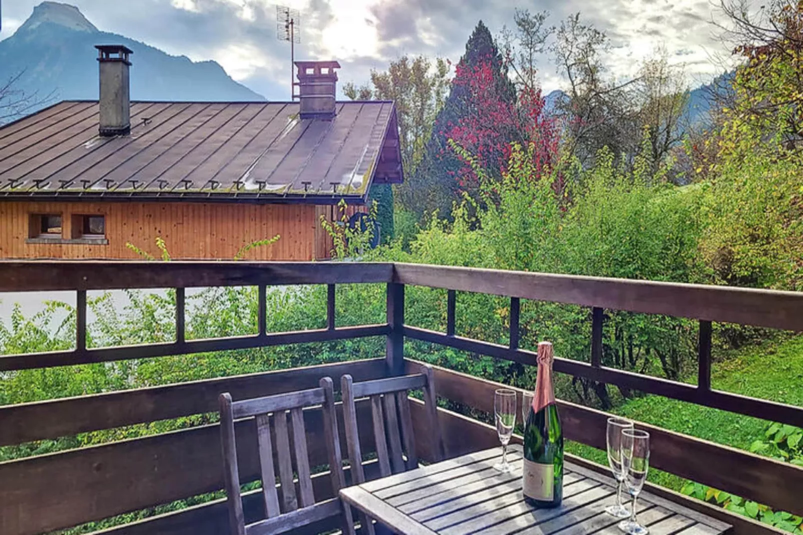 Appartements à Morzine-Terrasse / balcon