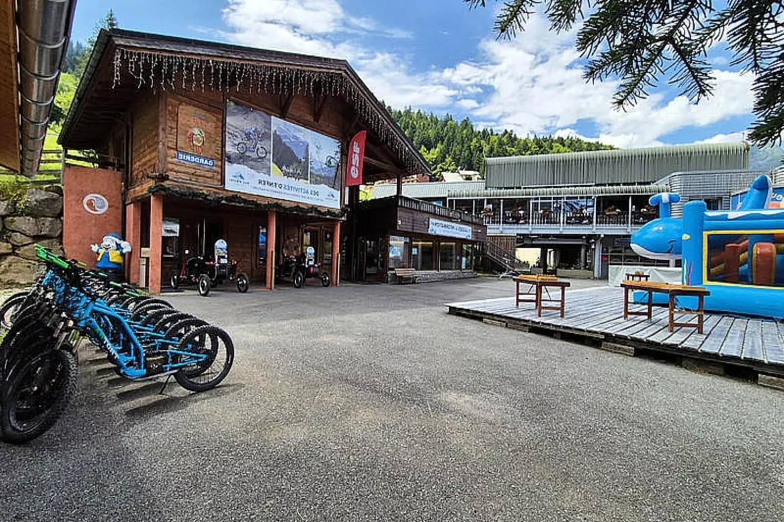 Appartements à Saint Jean d'Aulps-Gebiete Sommer 1 km