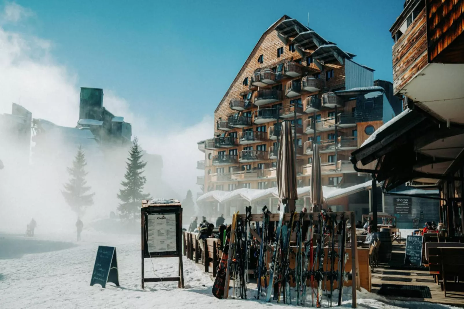 Résidence Quartier Falaise - maeva Home-Gebiet Winter 1 km