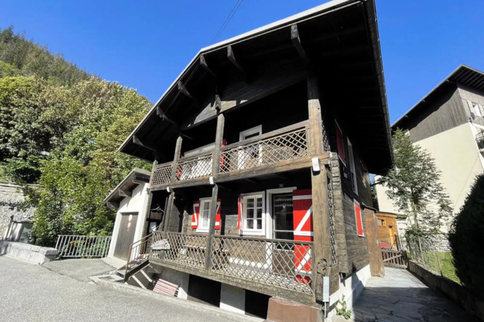 Chalets à La Clusaz-Exterior in summer