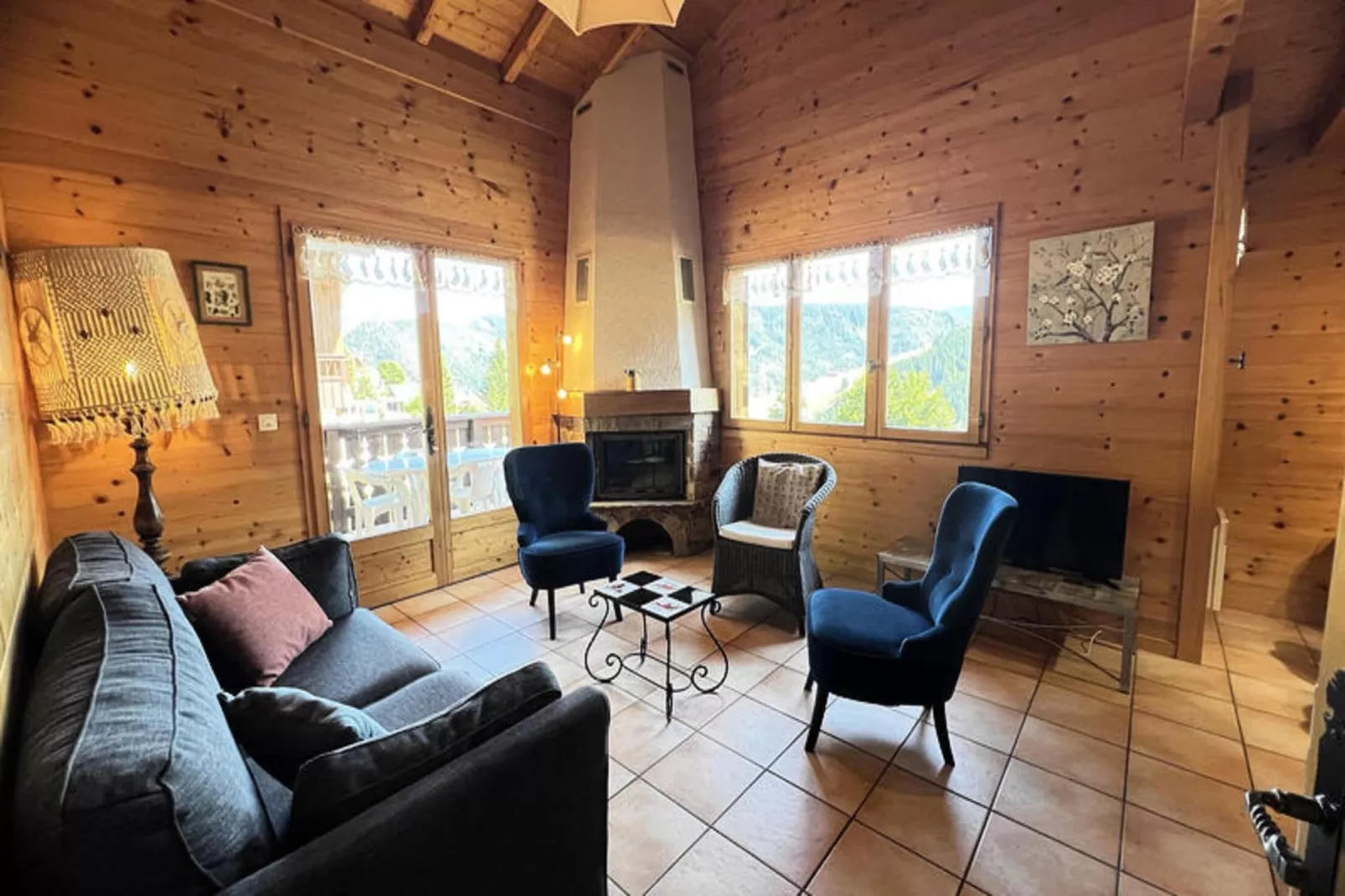 Chalets à La Clusaz-Außenbereich Sommer