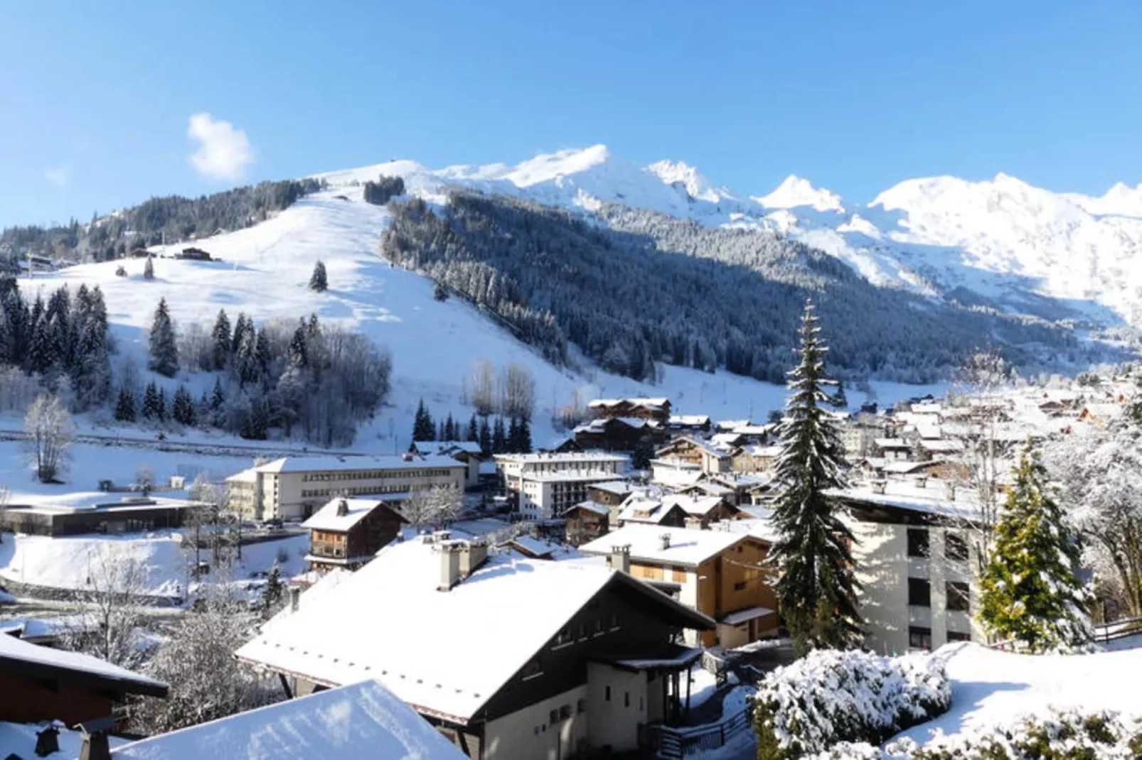Studio à La Clusaz-Gebiet Winter 1 km