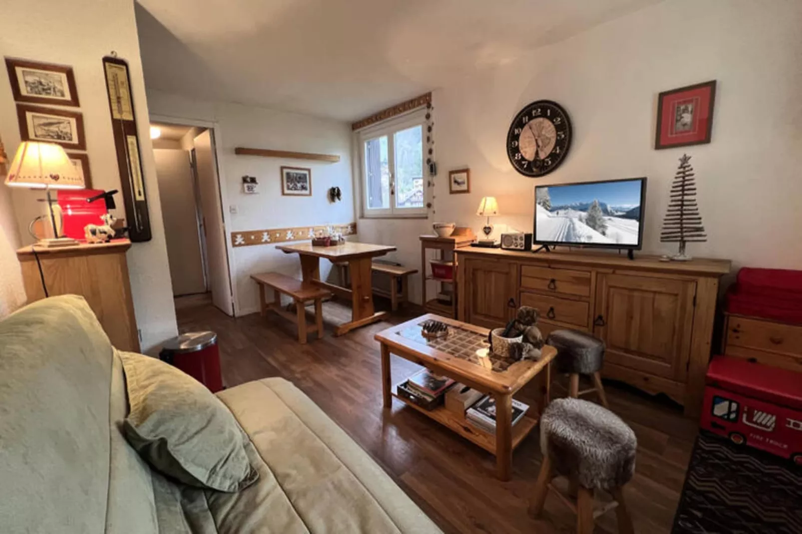 Appartements à La Clusaz-Exterior in summer