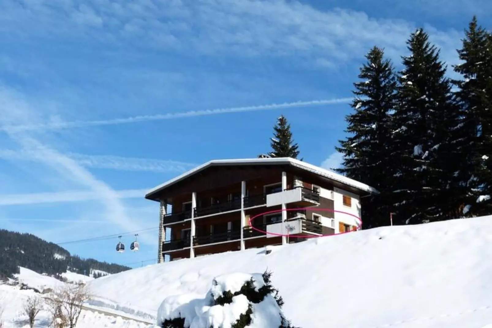 Appartements à La Clusaz-Außenbereich Sommer