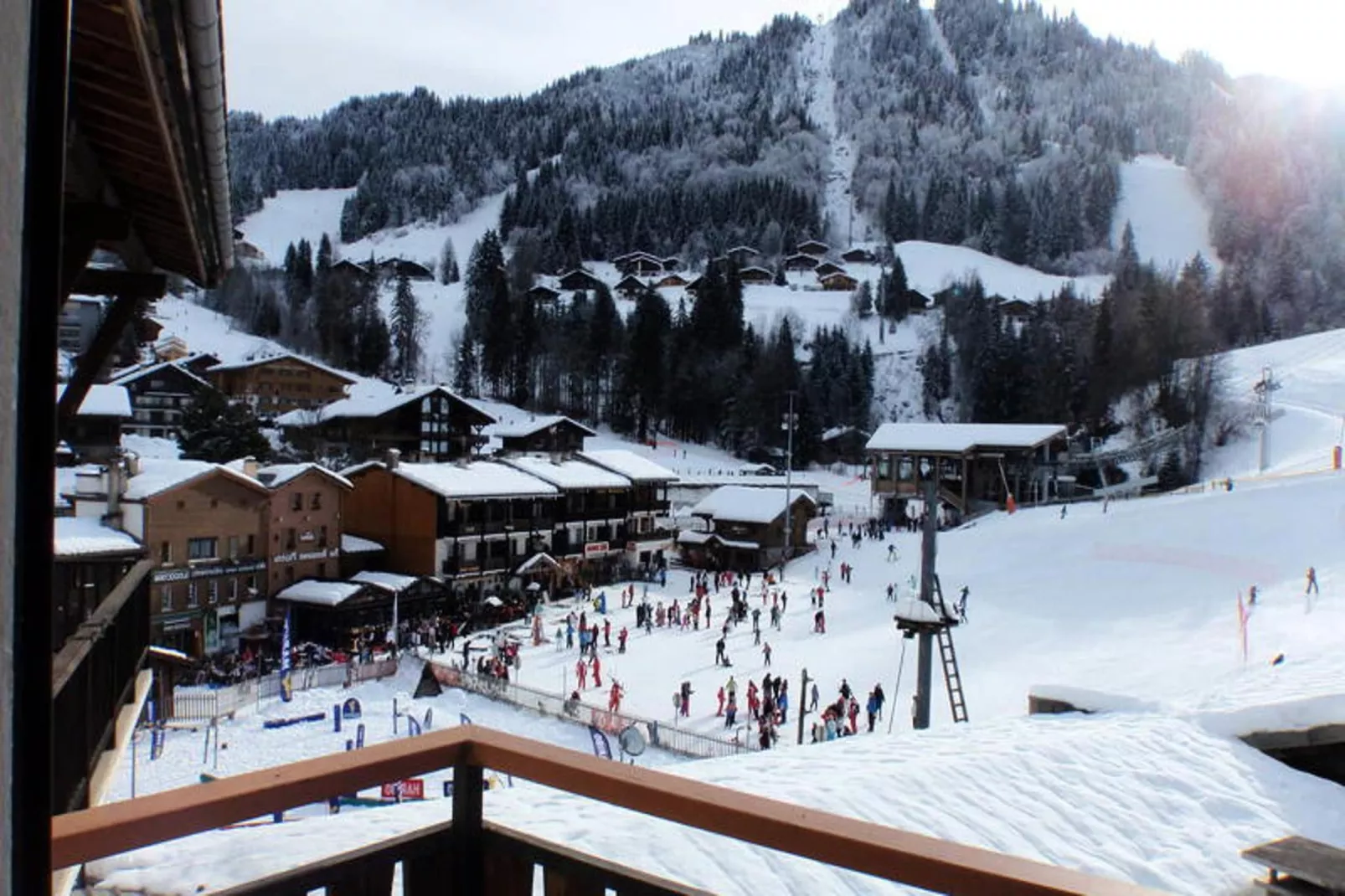 Résidence Moraine-View in winter