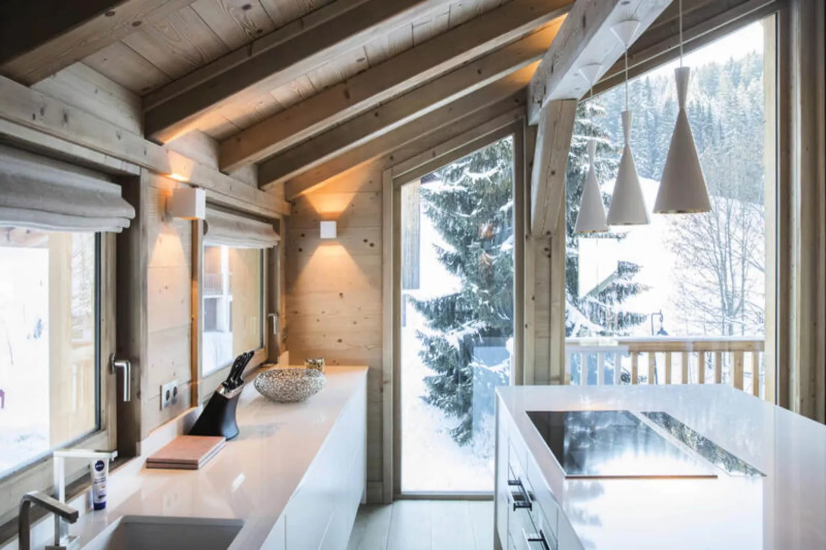 Résidence Explorer Meleze-Terrasse/Balkon