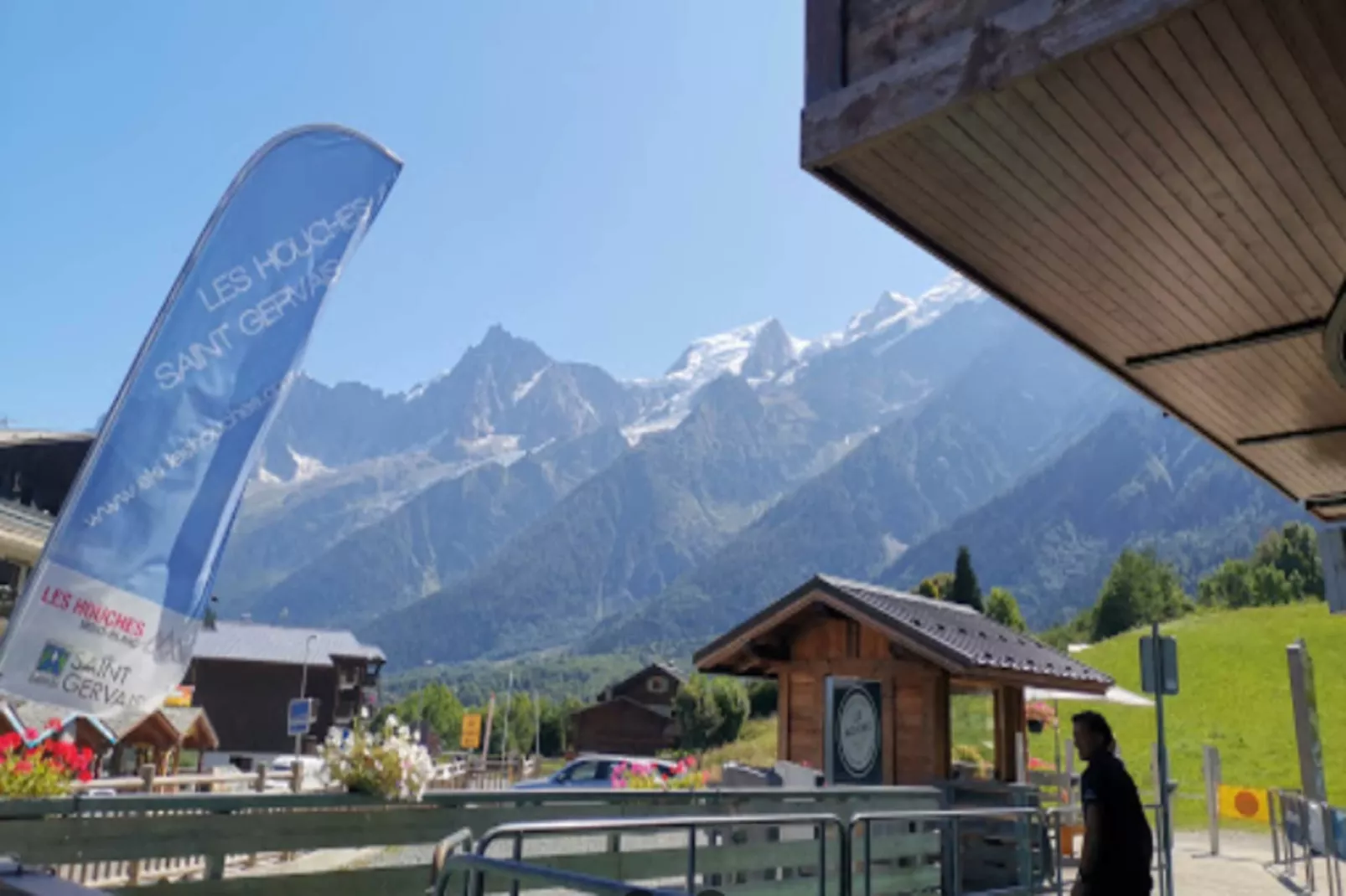 Résidence Les Houches Villages-Außenbereich Sommer