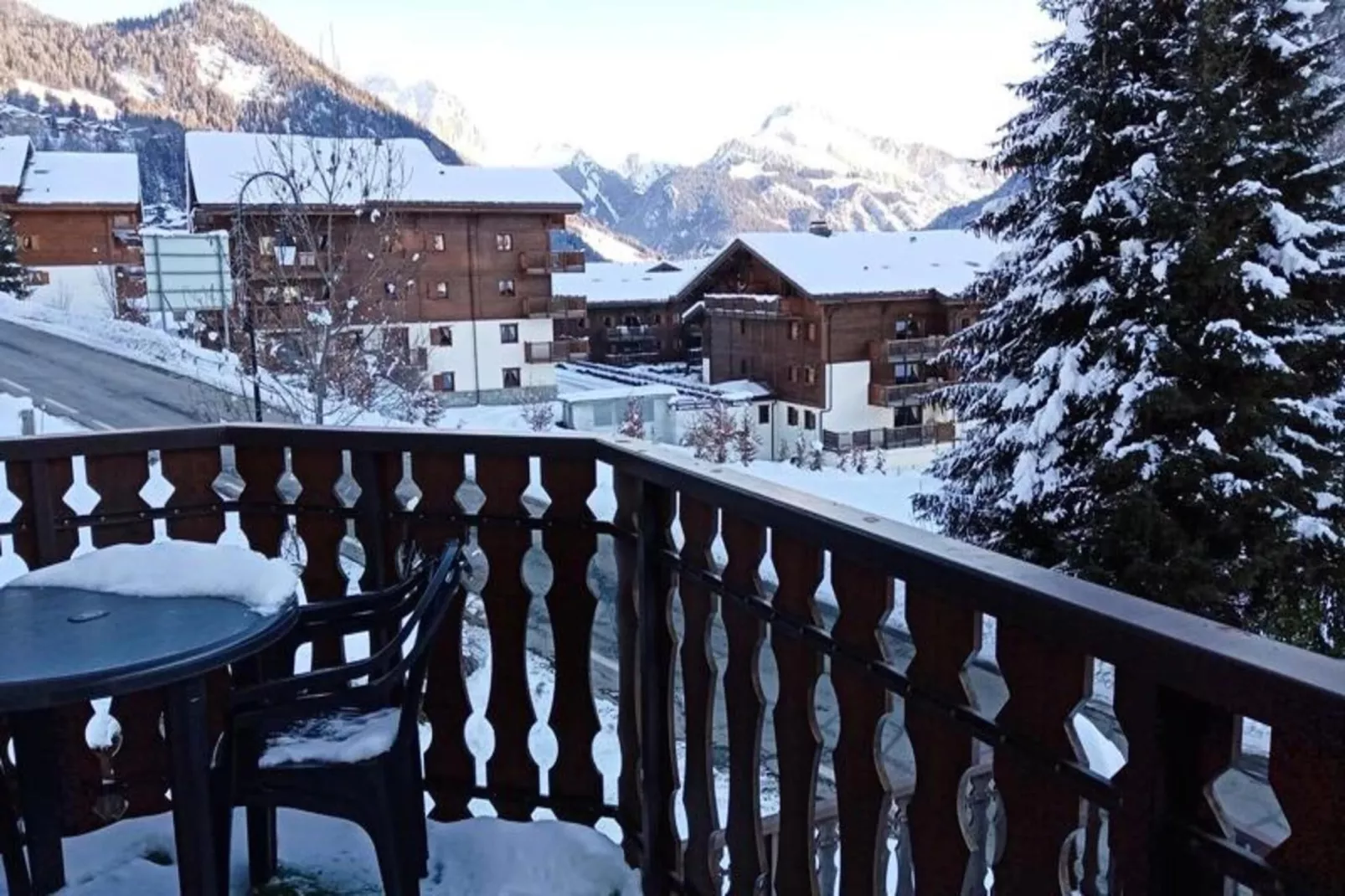 Résidence Les Jonquilles-View in winter