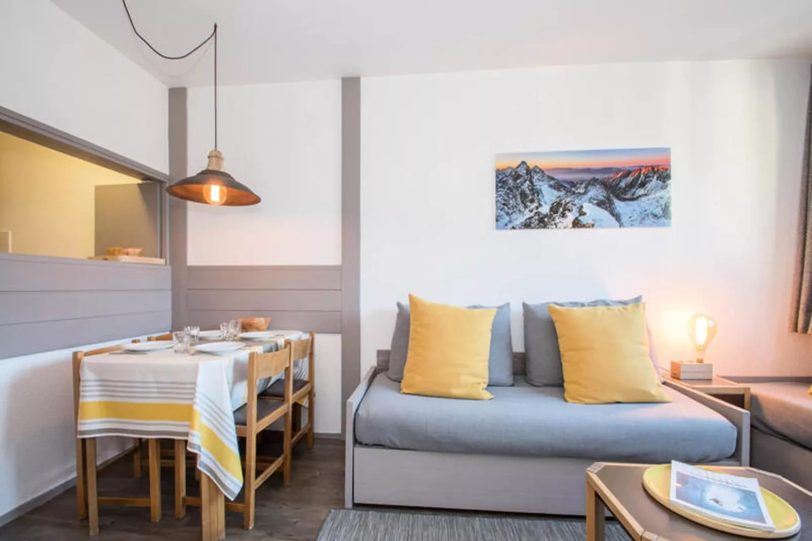 Résidence Chamois Blanc-Schlafzimmer