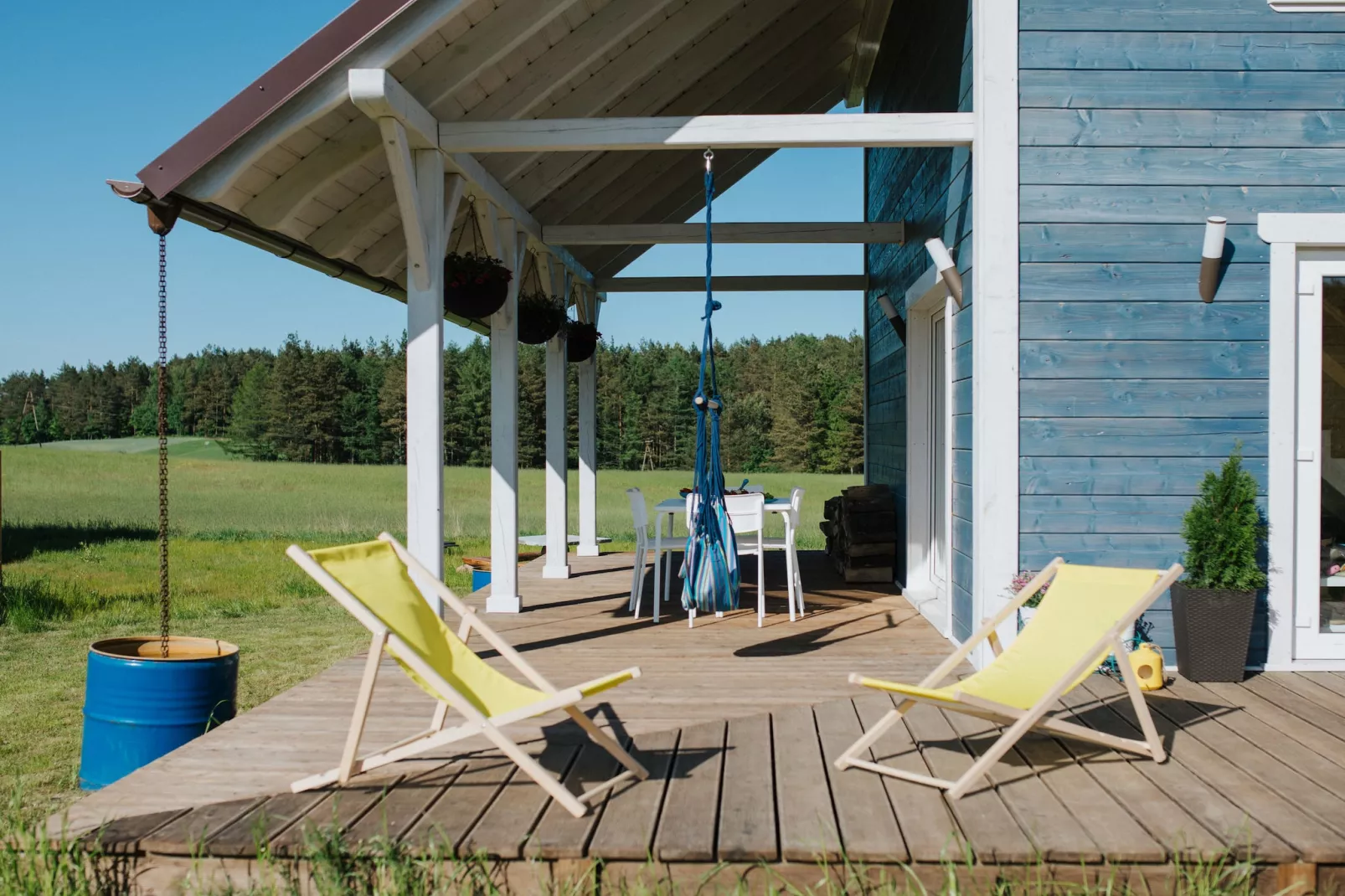 White Heron-Terrace balcony