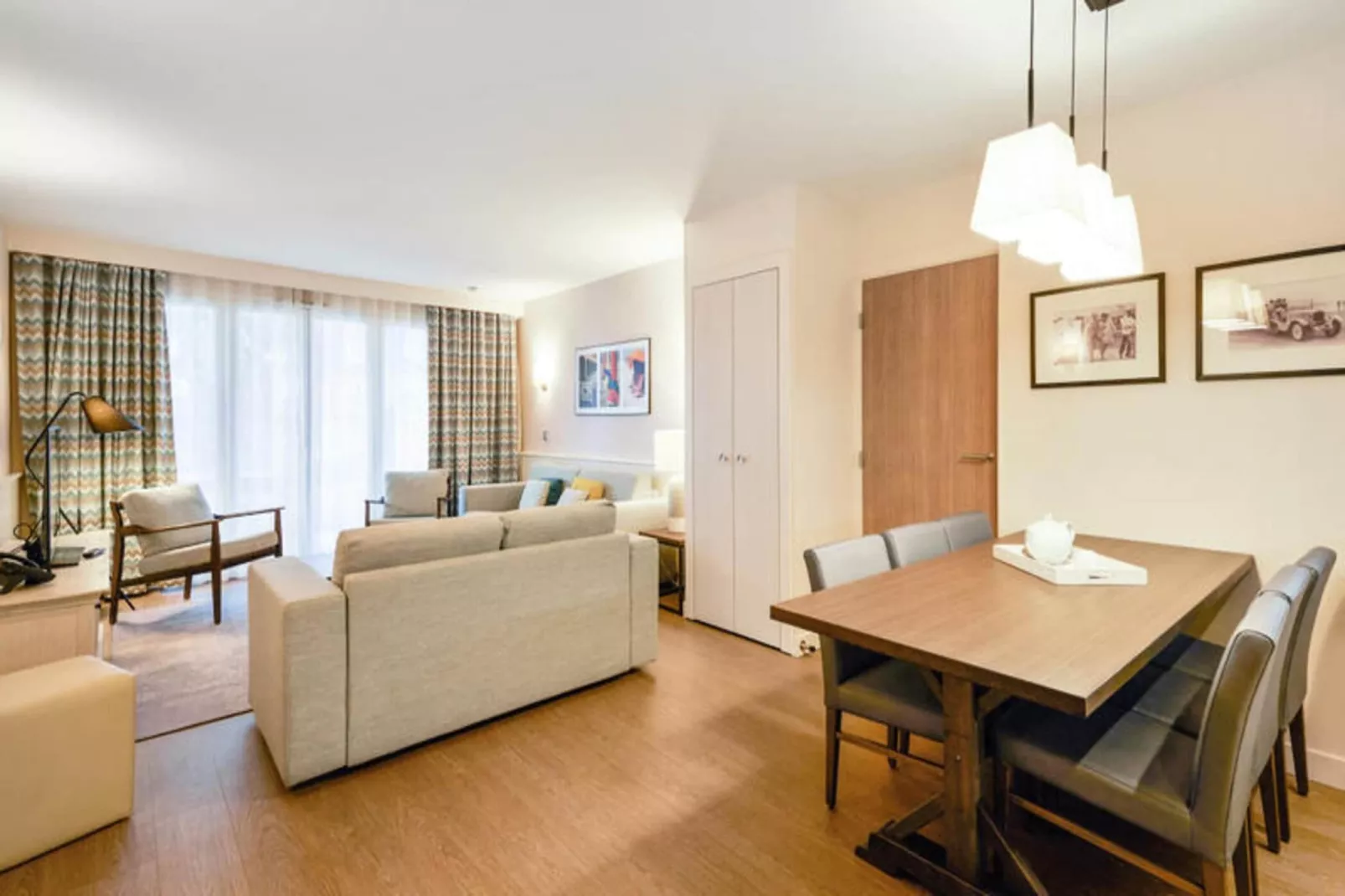 Résidence Presqu'Ile de la Touques-Außenbereich Sommer