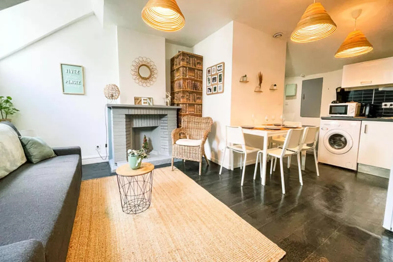 | Le Champo 🍀| T3 Proche Centre | 2 Chambres-Wohnzimmer