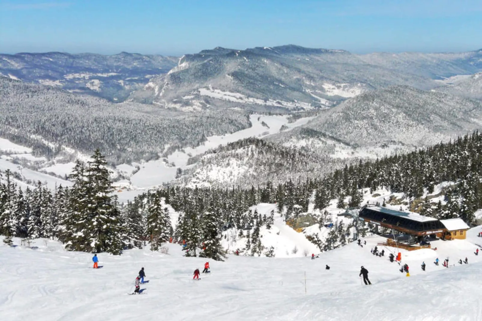 Résidence Le Veymont - Area within 20km in winter