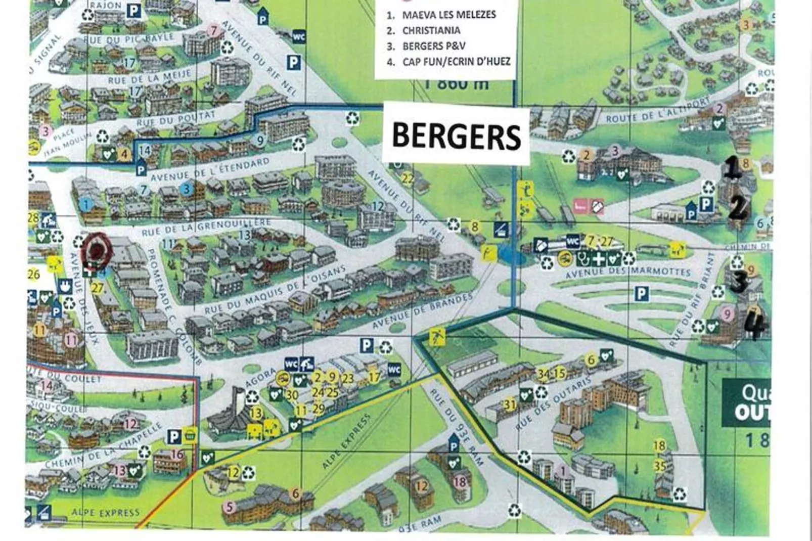 Résidence Christiania-Zones été à 5 km