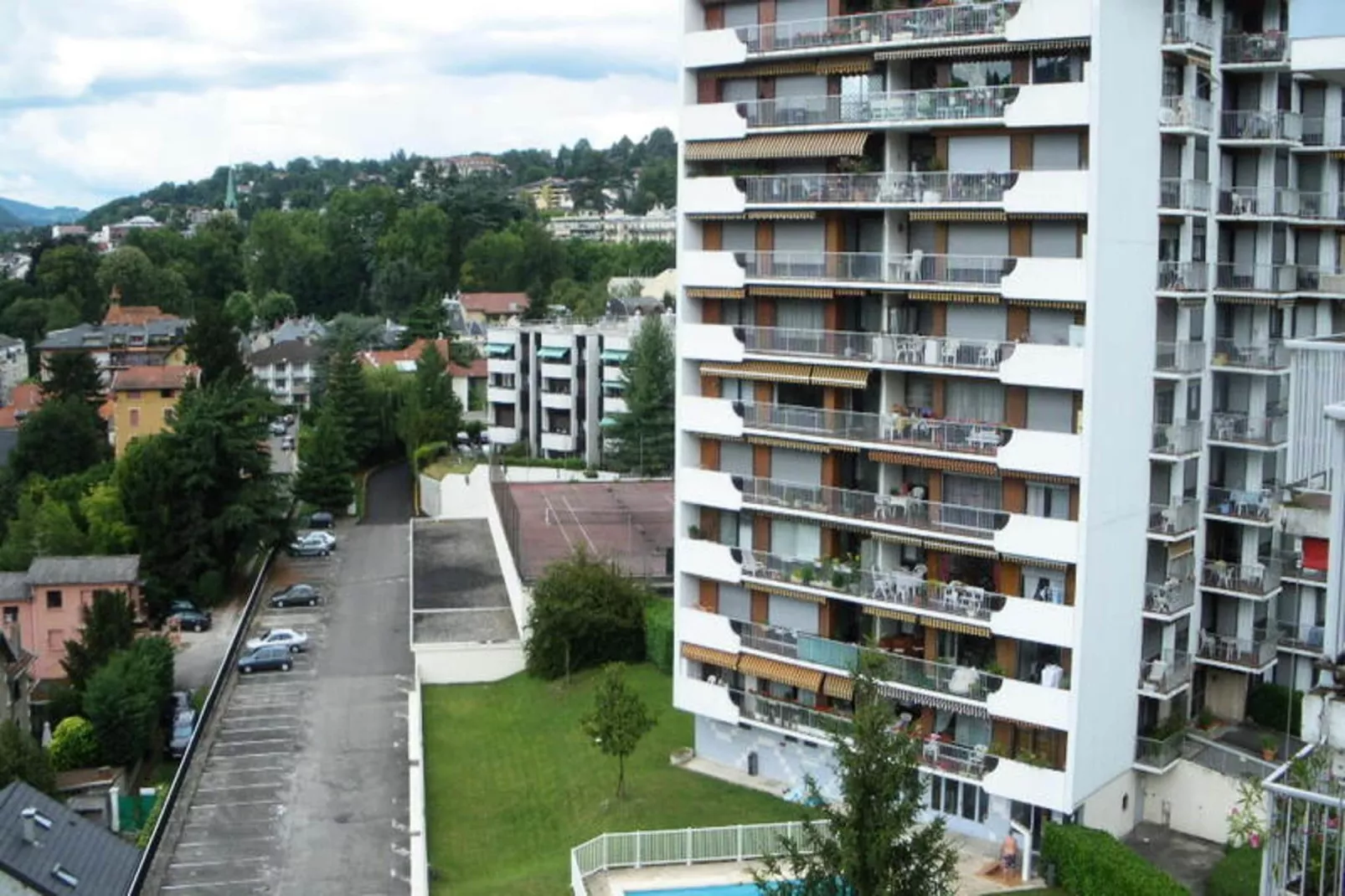 Résidence Montcalm D-Aussicht Sommer