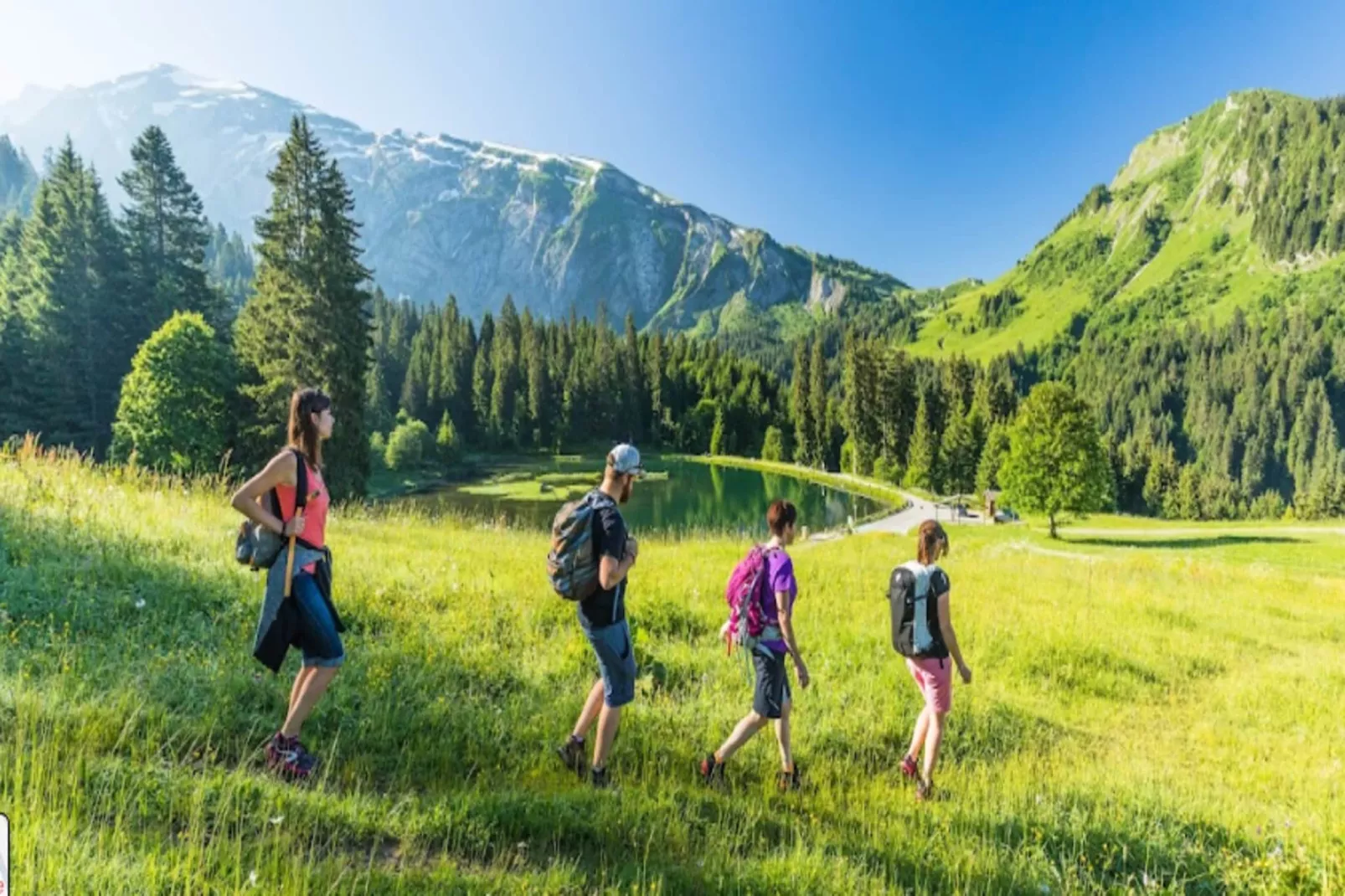 Résidence Les Cesaries - Außenbereich Sommer