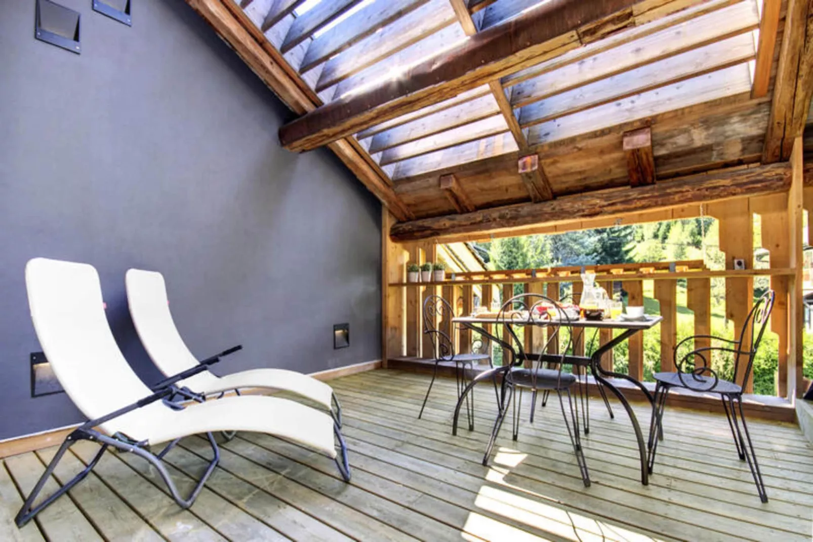 Résidence Villa Solaire-Außenbereich Sommer